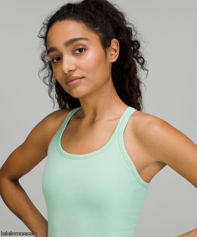 Lululemon Damen DELULU527 | Wild Mint Ebbe To Street Tanktop